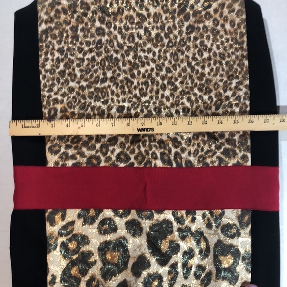 GAMBATTISTA VALLI Stunning Leopard Print Block Dress Size S. - Picture 7 of 7